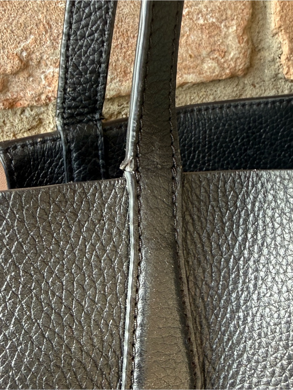Tory Burch Pebbled leather handbag - Picture 14 of 14